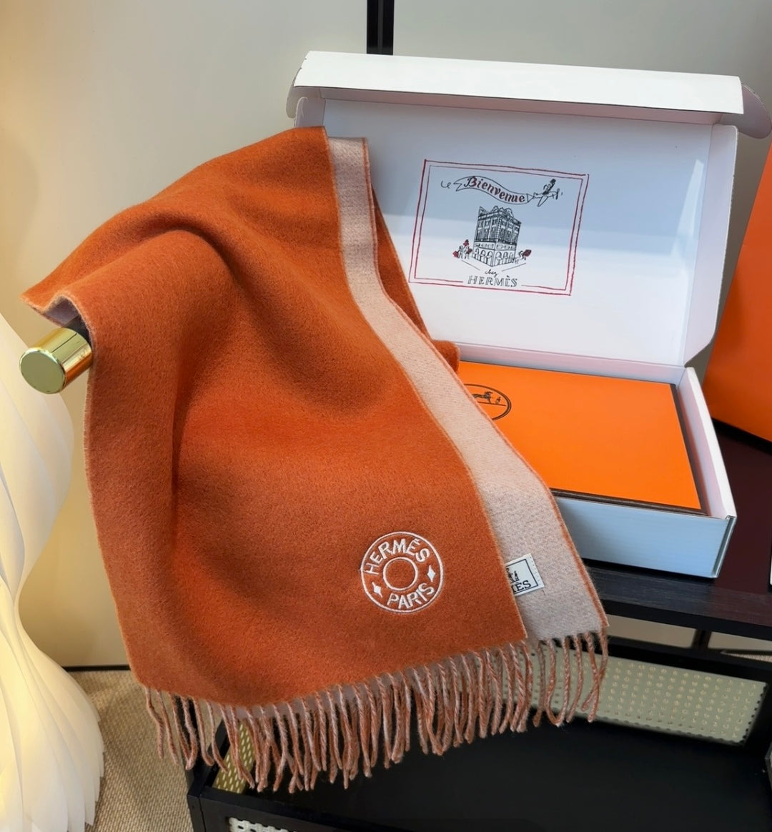 HERMES HERMES 25S SCARF 190 IN CASERE 854622