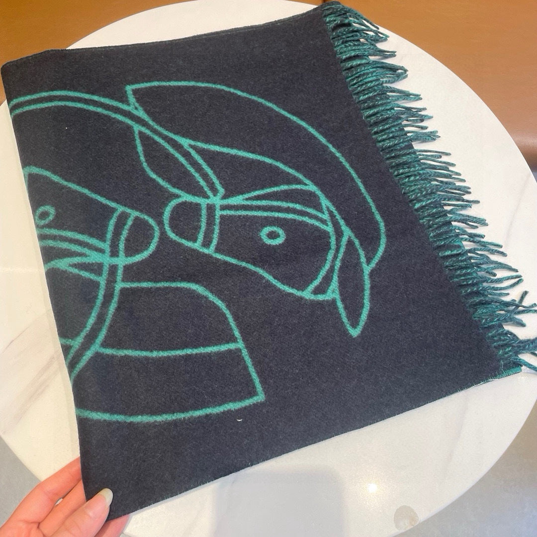 HERMES HERMES 25S SCARF 195 IN CASERE 989850