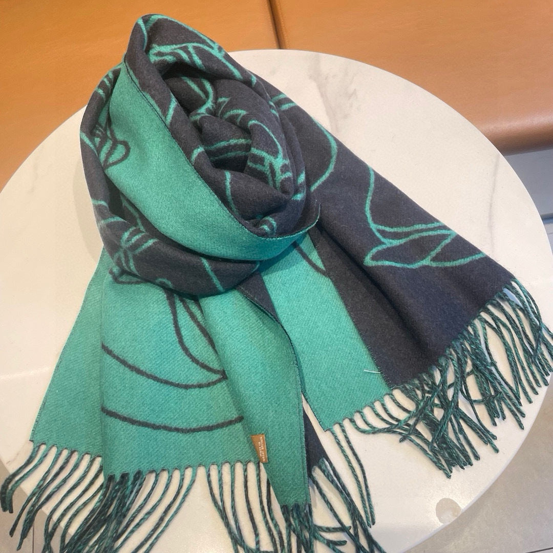 HERMES HERMES 25S SCARF 195 IN CASERE 989850