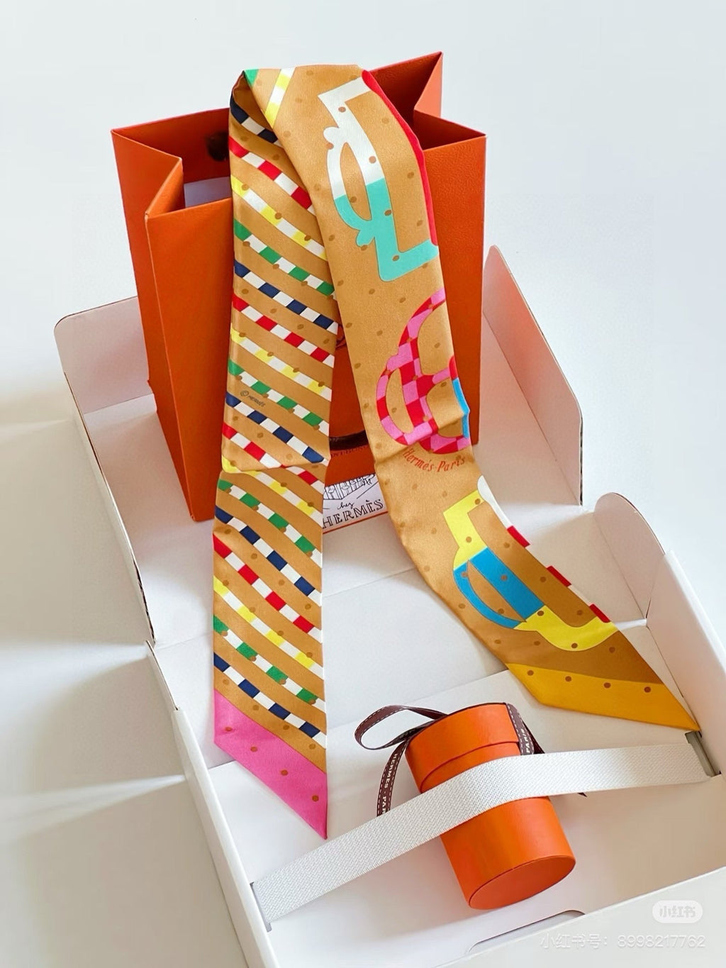 HERMES HERMES 25S SCARF TWILLY 86 IN SILK 987339