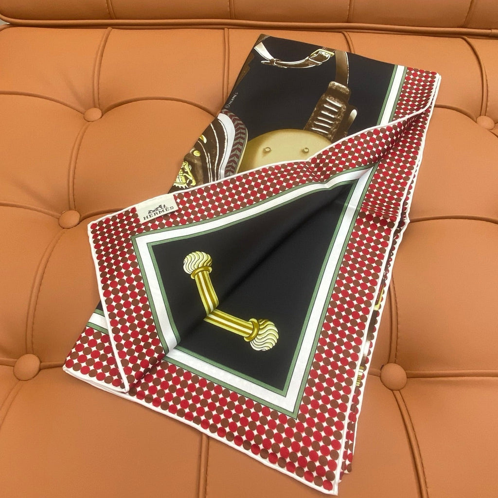 HERMES HERMES 25S SCARF 90 IN SILK 709677