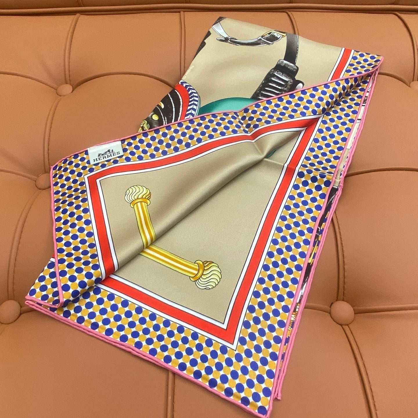 HERMES HERMES 25S SCARF 90 IN SILK 709678