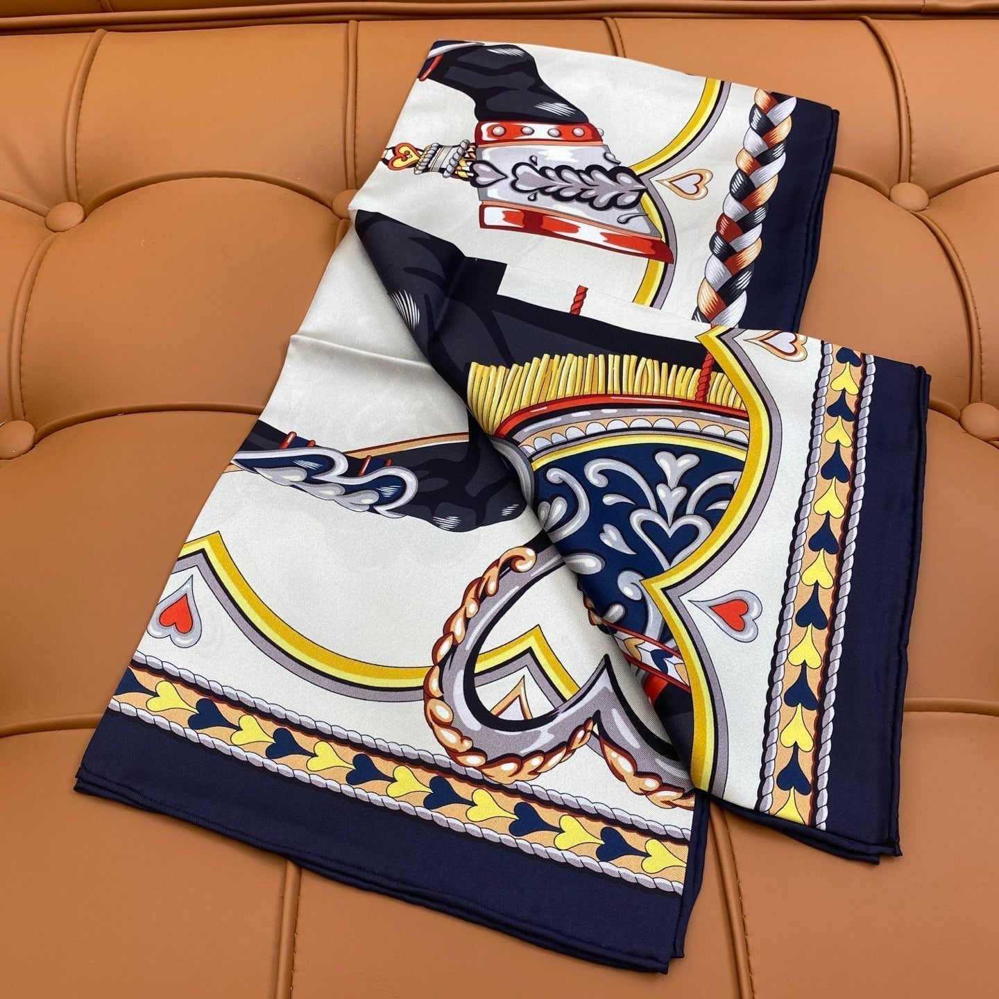 HERMES HERMES 25S SCARF 90 IN SILK 709687