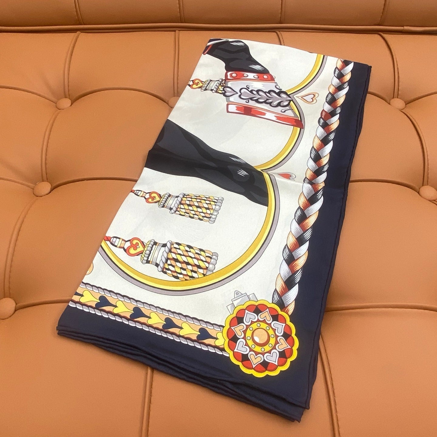 HERMES HERMES 25S SCARF 90 IN SILK 709687
