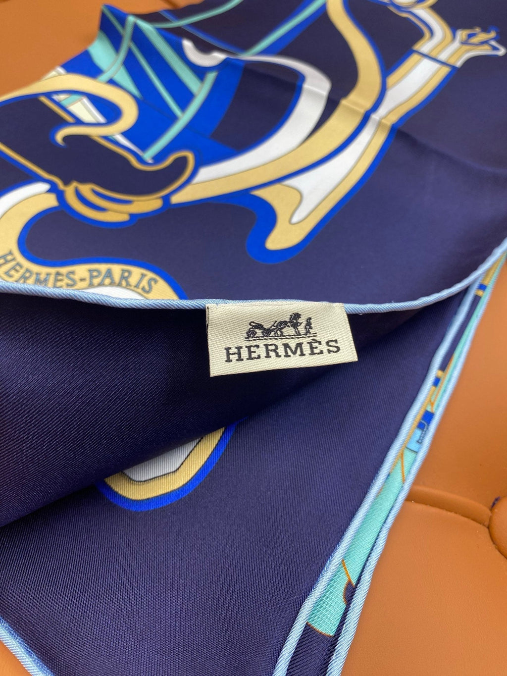 HERMES HERMES 25S SCARF 90 IN SILK 718489