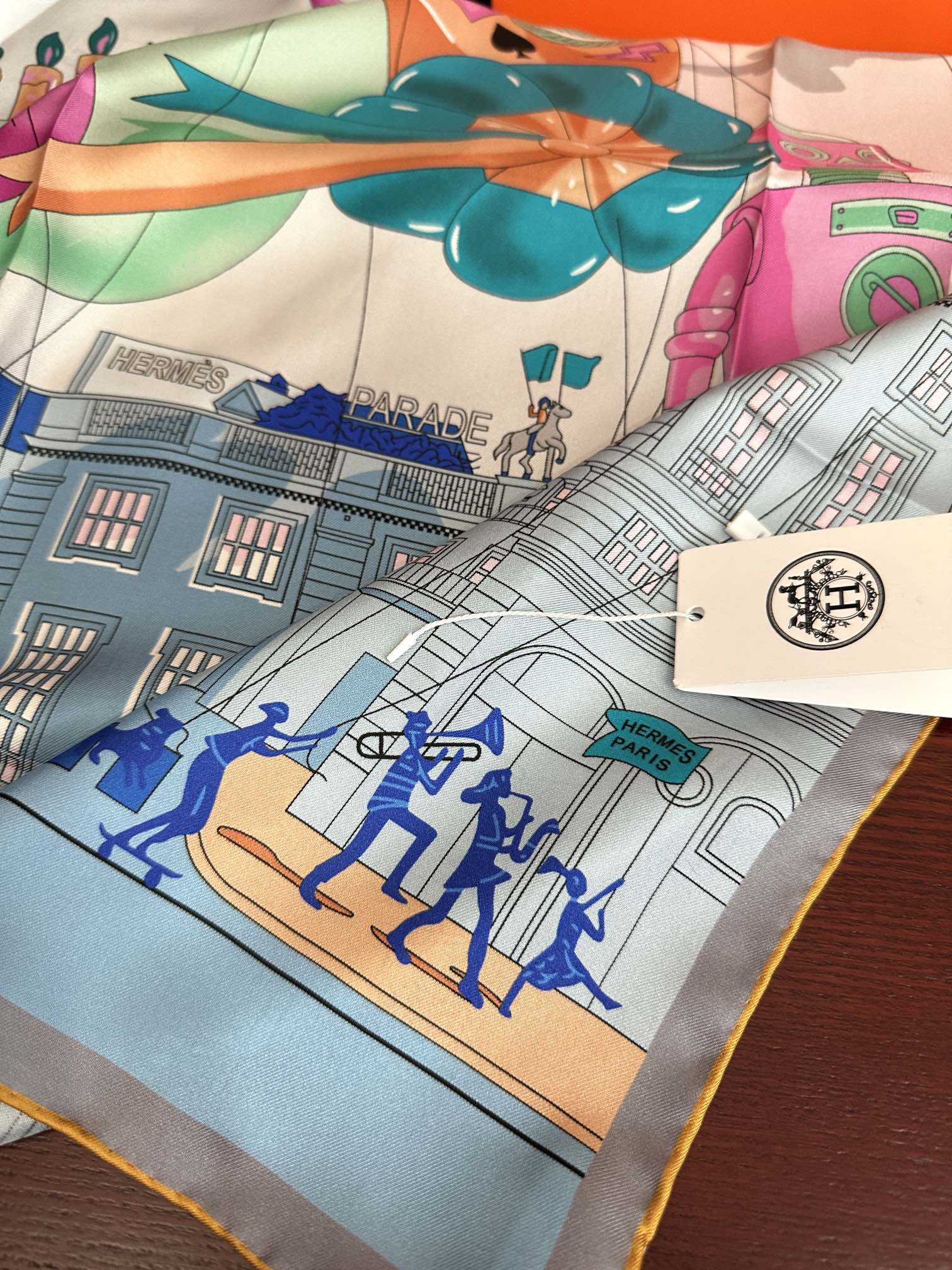 HERMES HERMES 25S SCARF 90 IN SILK 730547