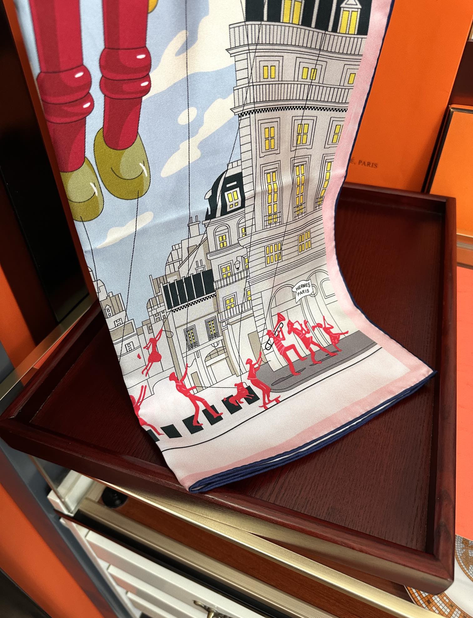 HERMES HERMES 25S SCARF 90 IN SILK 730548