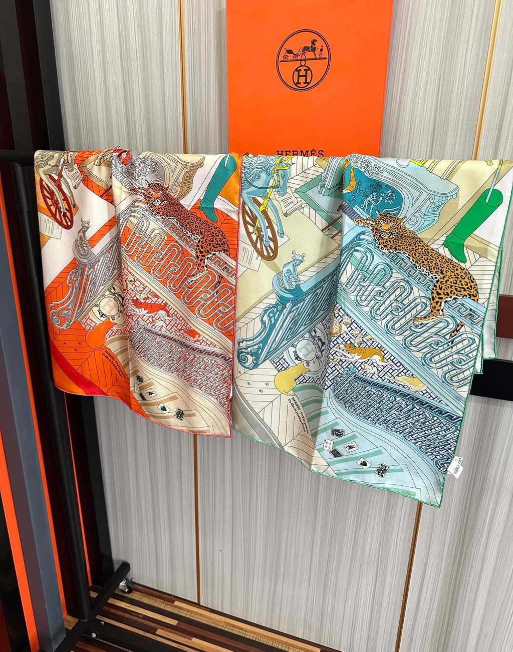 HERMES HERMES 25S SCARF 90 IN SILK 733849