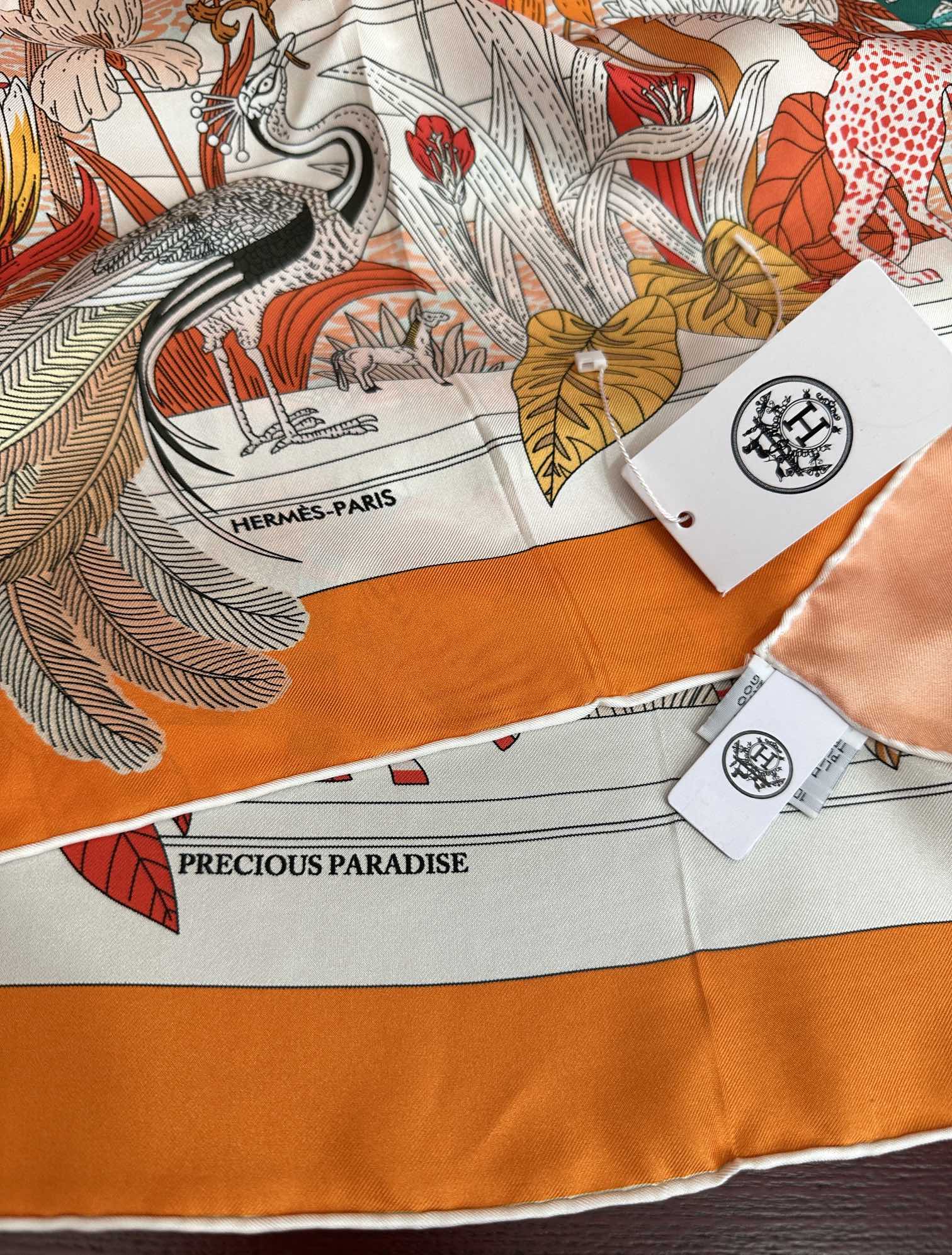 HERMES HERMES 25S SCARF 90 IN SILK 735740