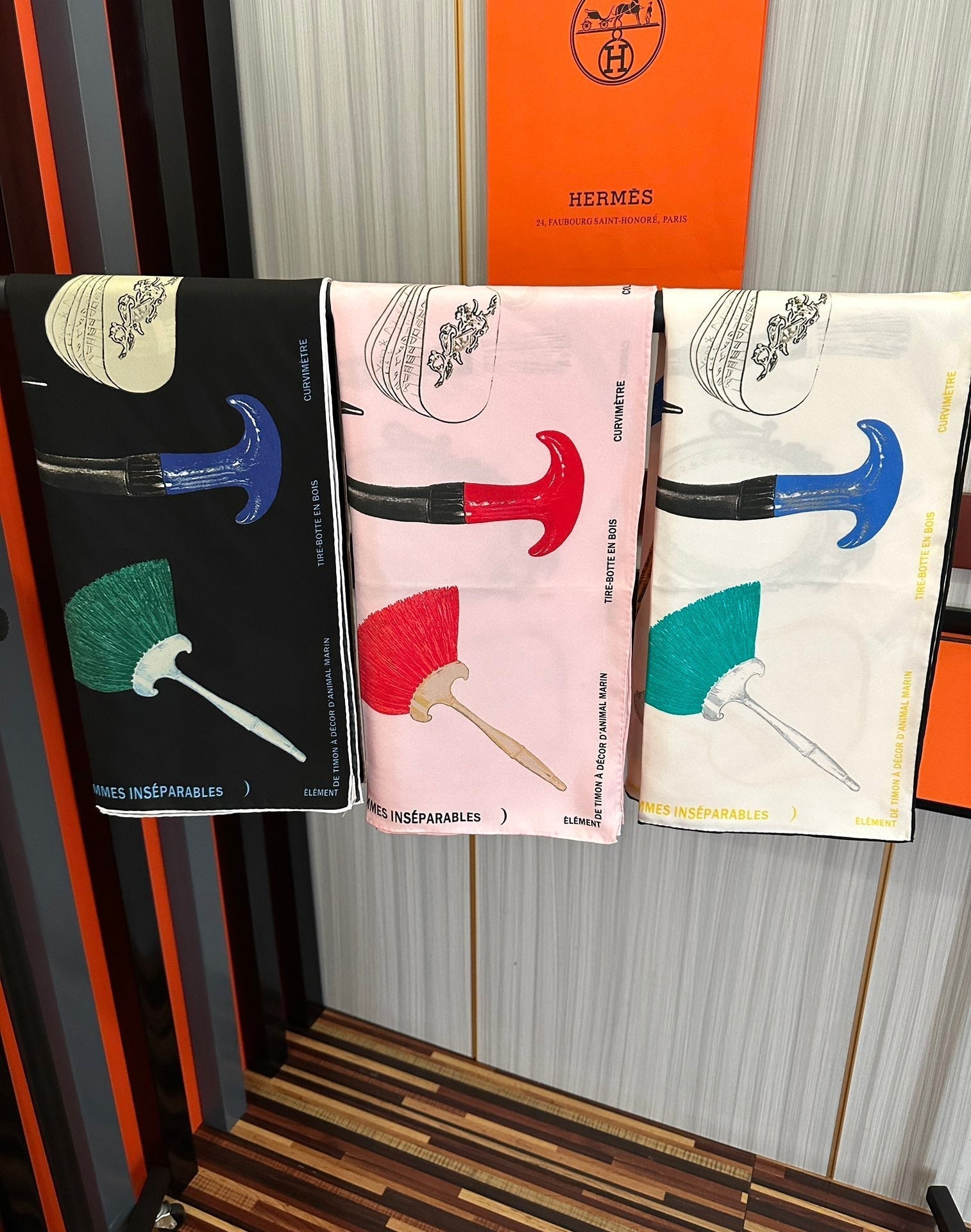 HERMES HERMES 25S SCARF 90 IN SILK 005