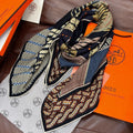 HERMES HERMES 25S SCARF 140 IN SILK 854807